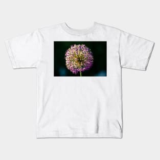 Allium Flower Close-up 7 Kids T-Shirt